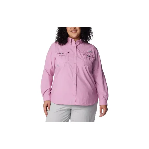 Columbia Bahama Shirts Women's Pink