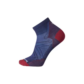 SMARTWOOL Run Ankle Ankle Socks Unisex 1 Pack Marine Blue