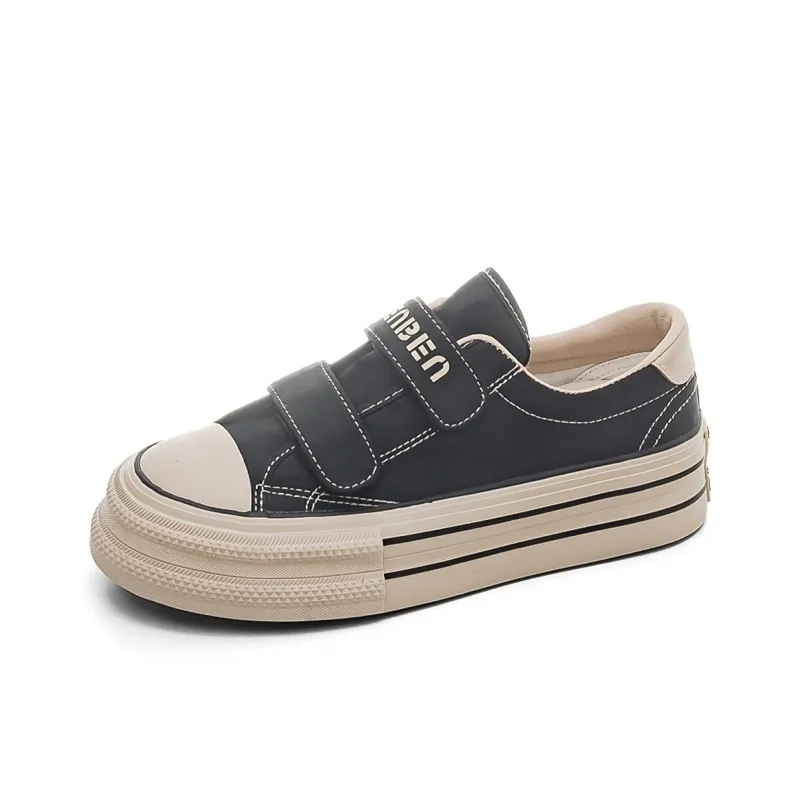 RENBEN Breathable Height Increasing Low-Top Skateboard Shoes Women's-8