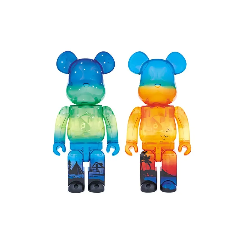 BE@RBRICK Great Slave Lake / Diamond Head Orange-0