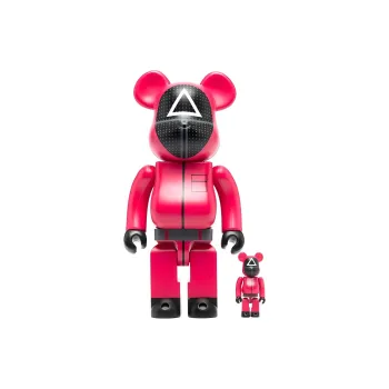 Medicom Toy 400%100% BE@RBRICK Squid Trendy Figures