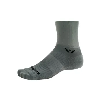 Swiftwick ASPIRE FOUR Ankle Socks Women's 1 Pack Gray