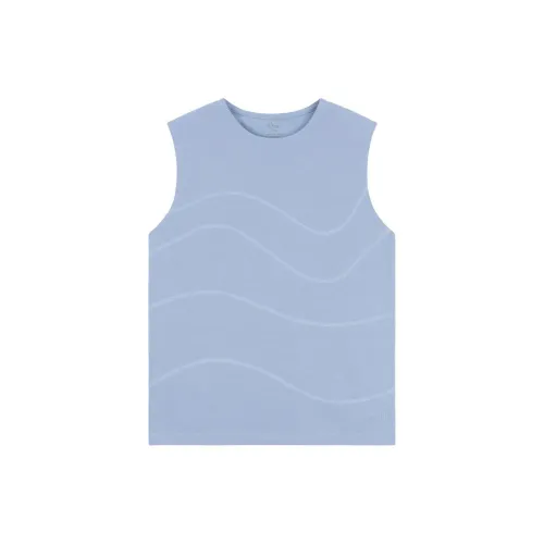 Dime Tank Tops Men Light Blue