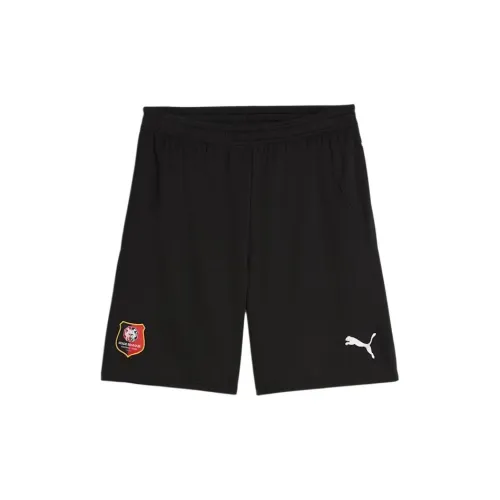 PUMA Rennes Football Club Soccer Bottoms Men Black