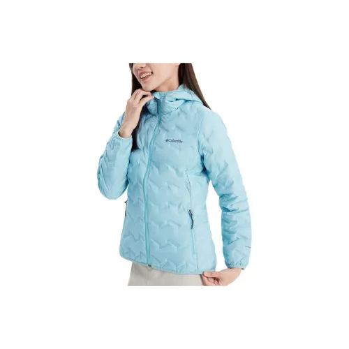 Columbia Down Jackets Women's Light Blue