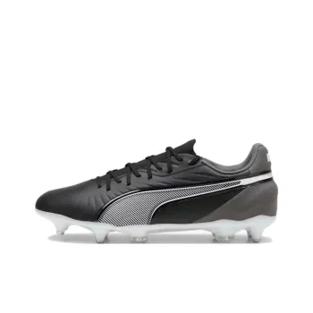 PUMA King MG Rubber Short Studs SG Metal Long Studs Anti-Slip And Wear-Resistant Support Soccer Shoes Men's Black
