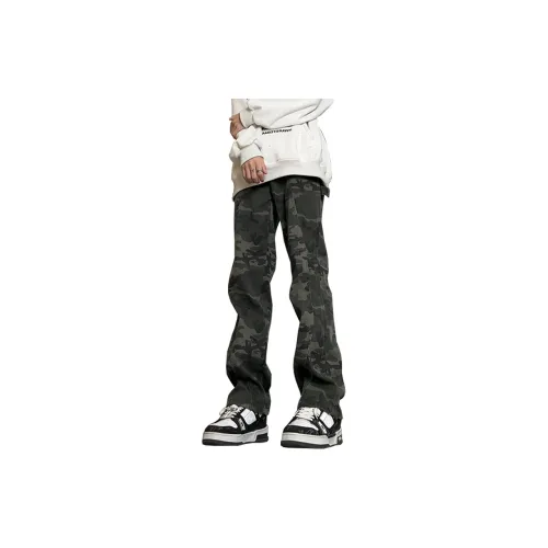 FALIAMS Jeans Unisex Camouflage