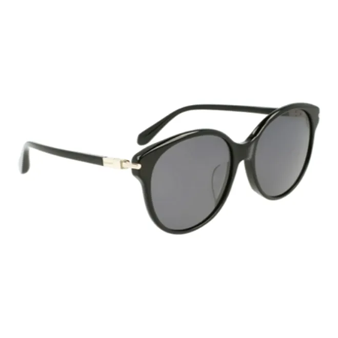 FERRAGAMO Subject To Official Website Round Sunglasses Women's Multicolor-2