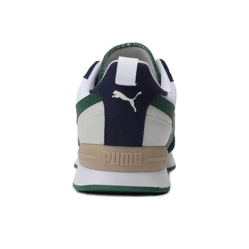PUMA R78 Anti-Slip Wear-Resistant Low-Top Casual Shoes Unisex Blue White Green-3