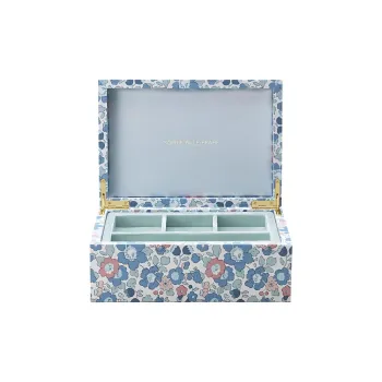 SOPHIE BILLE BRAHE Liberte Fabric Jewelry Boxes Unisex Treasure Navy Blue