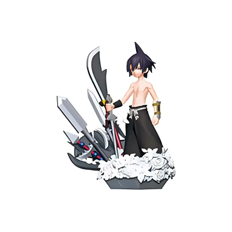 MegaHouse Yoh Asakura Little One 3D Effect Scenario Collection Scale Figures 8cm-4