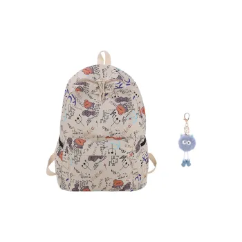 KAMLUI Nylon Backpack Laptop Bag Backpack Women's Multicolor