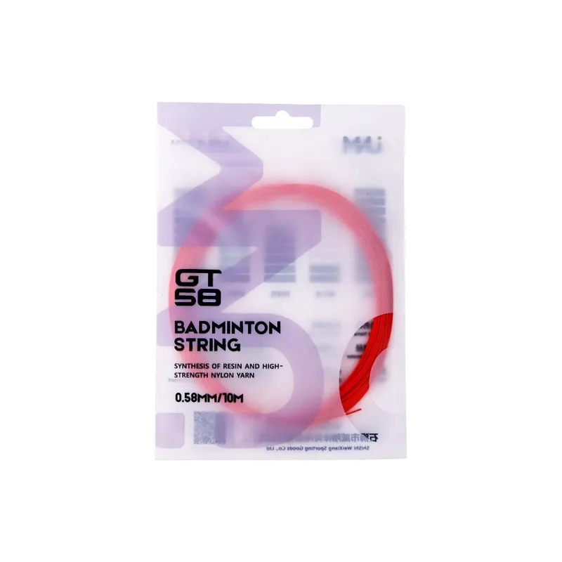 JNM Stretch Type Badminton Racket Strings Multicolor High Strength Nylon-9