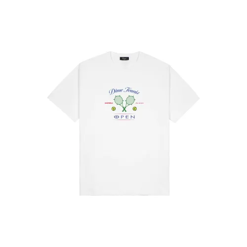 Dime T-Shirts Unisex White