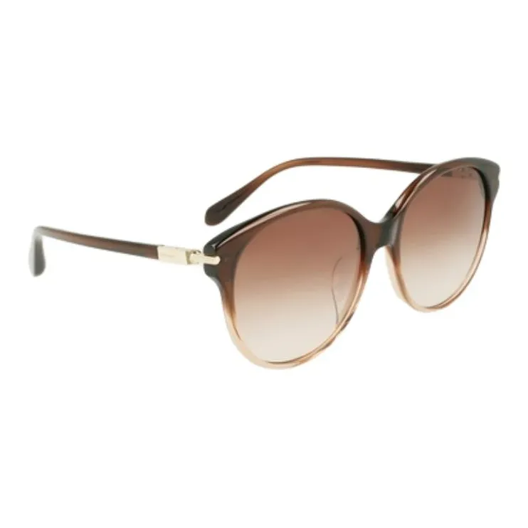 FERRAGAMO Subject To Official Website Round Sunglasses Women's Multicolor-5