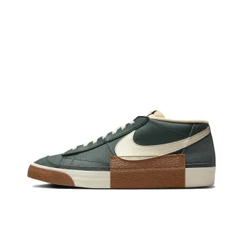 Nike Blazer Low Pro Club Vintage Green Light British Tan Gum Dark Brown Coconut Milk