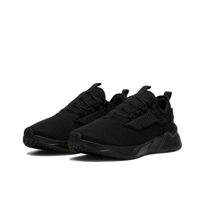 PUMA Retaliate Anti Slip Wear Resistant Low Top Casual Running Shoes Unisex Black-2