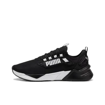 PUMA Retaliate Anti Slip Wear Resistant Low Top Casual Running Shoes Unisex Black