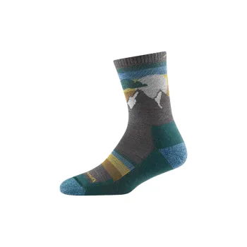 DARN TOUGH Sunset Ledge Micro Crew Lightweight Hiking Sock Mid-Calf Socks Women's 1 Pack