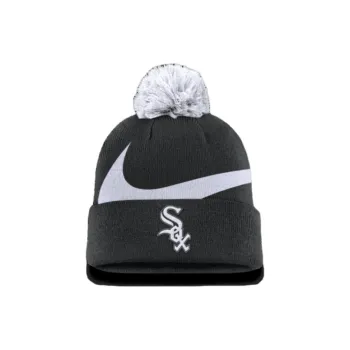 Nike Chicago White Sox Peak Men's Nike Mlb Cuffed Pom Beanie