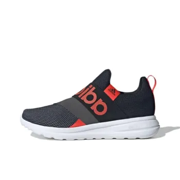 Adidas LITE RACER ADAPT 6.0 Anti-Slip Wear-Resistant Low-Top Casual Running Shoes Men's Black Red White