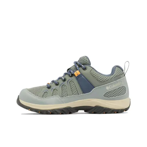 Columbia Granite Hiking / Trekking Shoes Women's Low-Top Green Gray