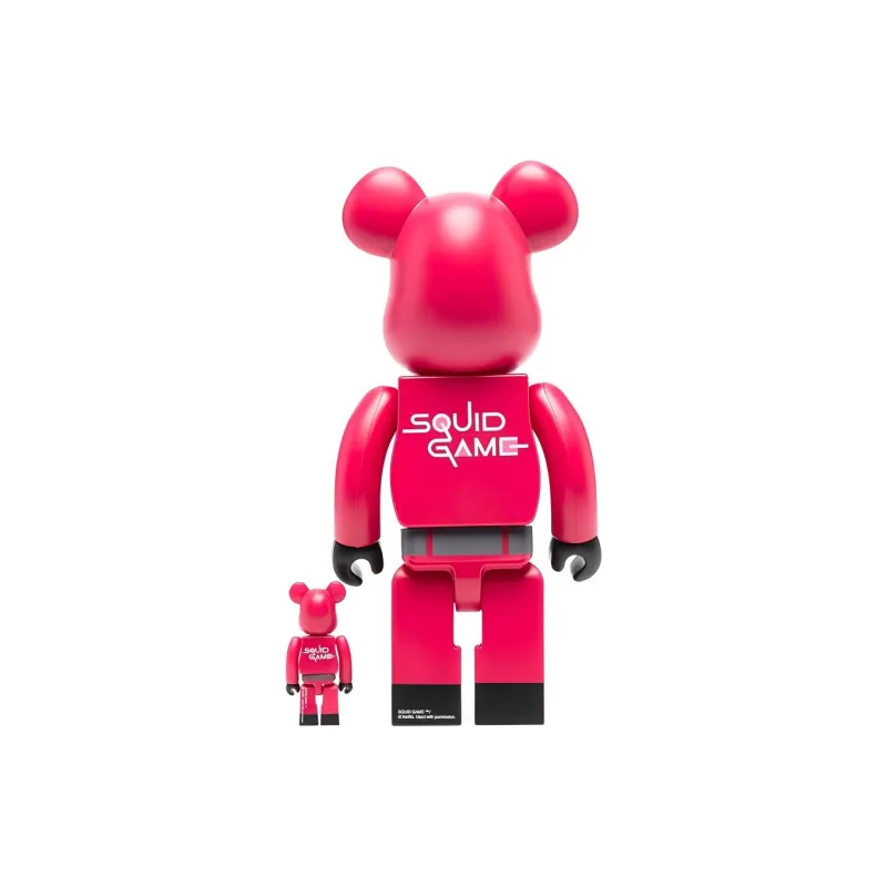 Medicom Toy 400%100% BE@RBRICK Squid Trendy Figures-1