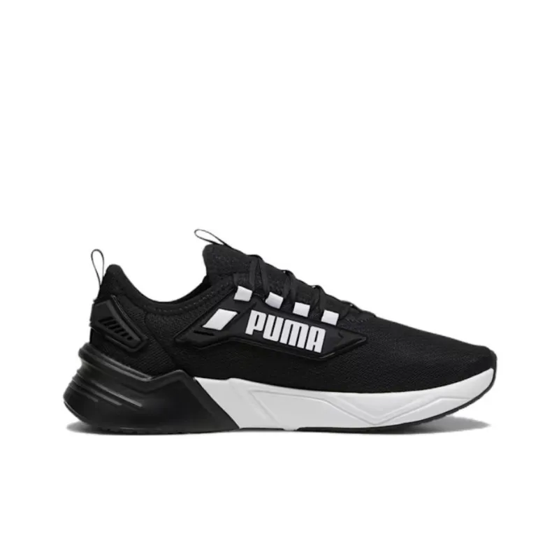 PUMA Retaliate Anti Slip Wear Resistant Low Top Casual Running Shoes Unisex Black-1