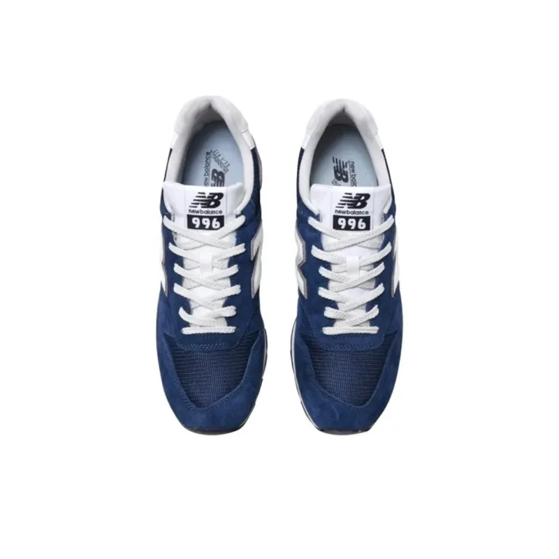 New Balance 996v2 Navy White-3