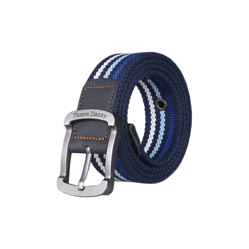 Mulinsen Youth Students Button Down Canvas Belt Unisex Width 3.6cm-7