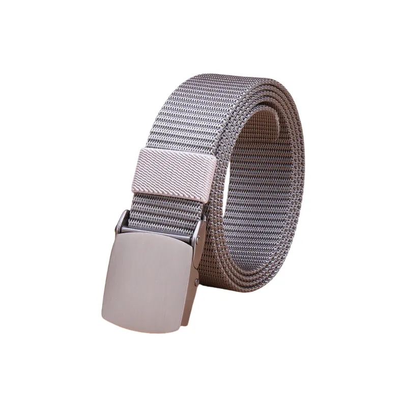 Emperor Penguin Automatic Buckle Quick Dry Tactical Outdoor Hypoallergenic Canvas Leather Belts Men's Width 3CM-4
