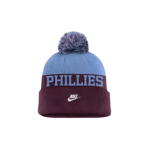 Nike Philadelphia Phillies Rewind Peak Men's Nike Mlb Cuffed Pom Beanie