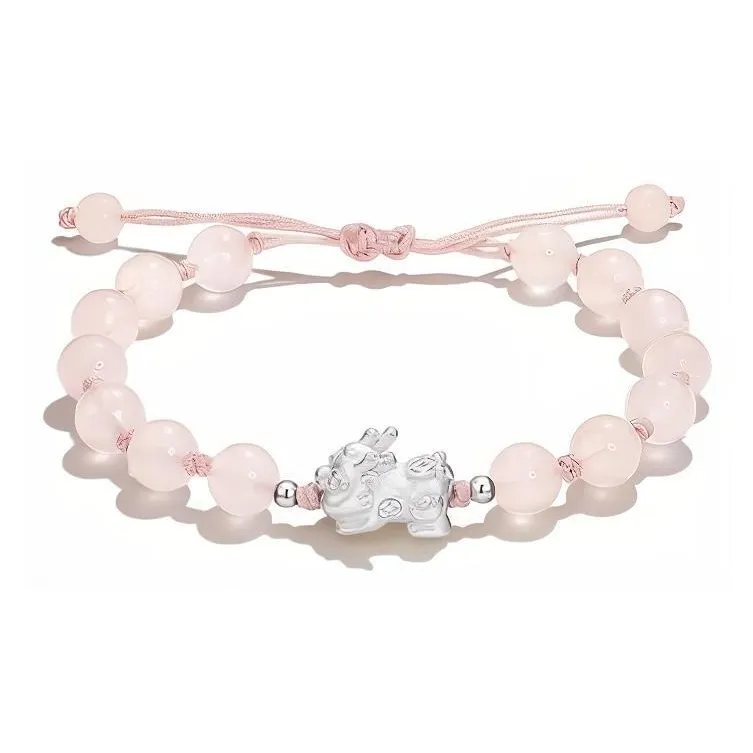 JUICY GRAPE Colored Glaze Jade Bracelets Unisex-2