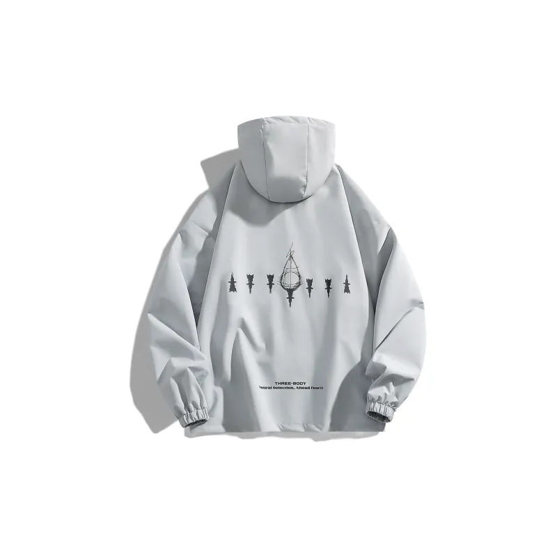 THREE BODY Jackets Coats Unisex-9