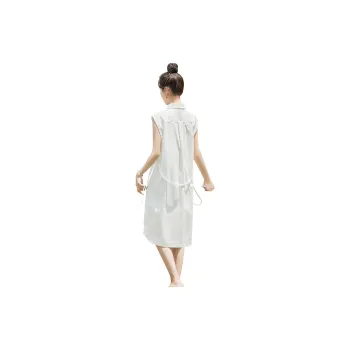 Cypress House SS24 Sleeveless Dress Women's White