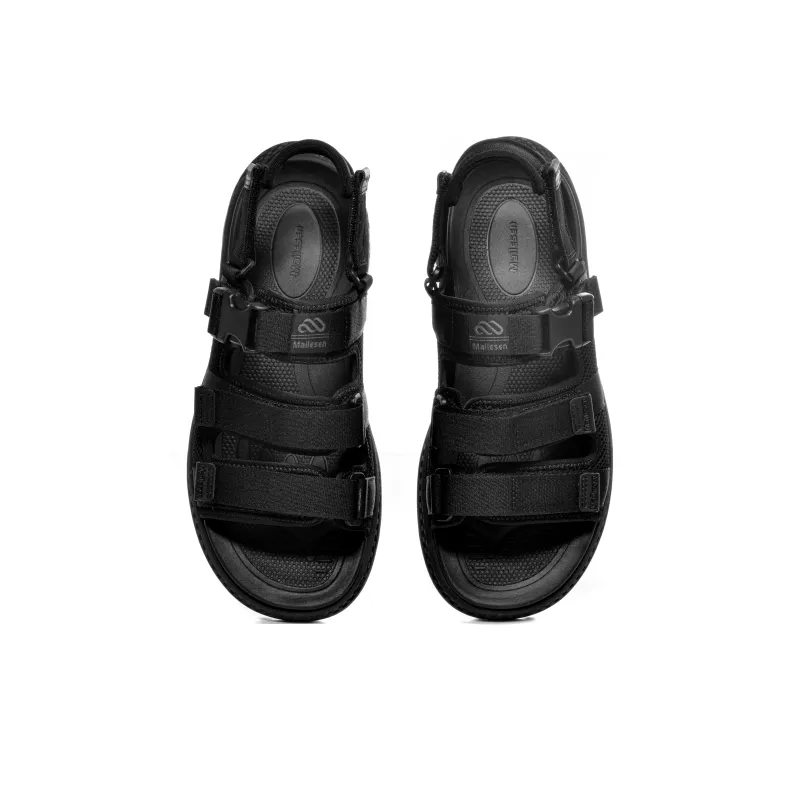 Mailesen Beach Sandals Unisex British Black-2