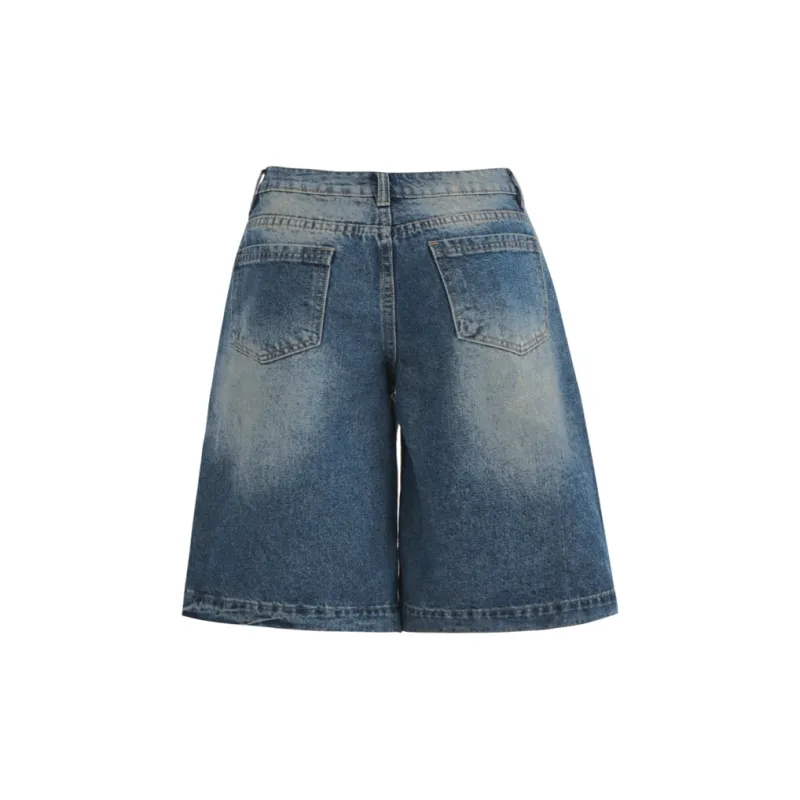 MJB Denim Shorts Women's Blue-1