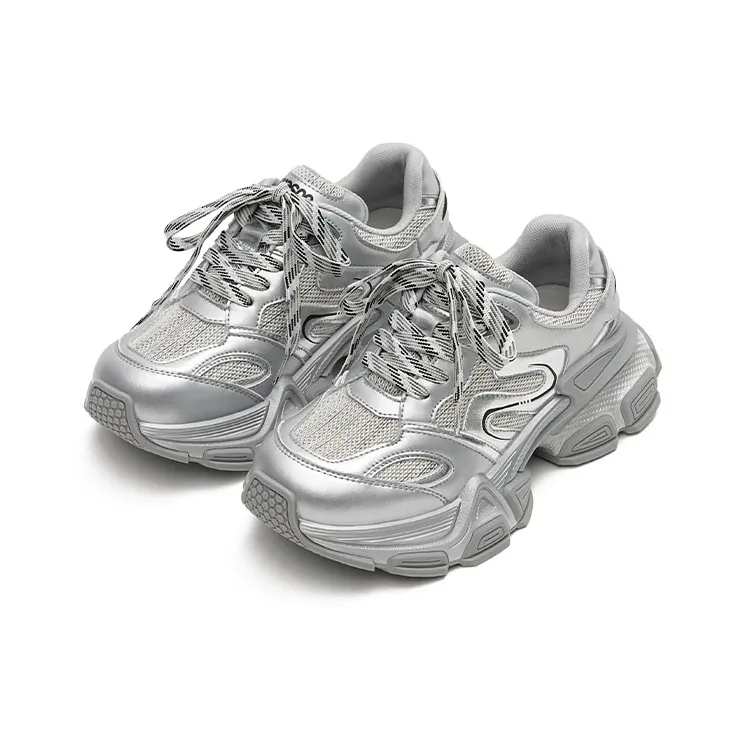 MASOOMAKE Breathable Height Increasing Low Top Chunky Sneakers Women's-24