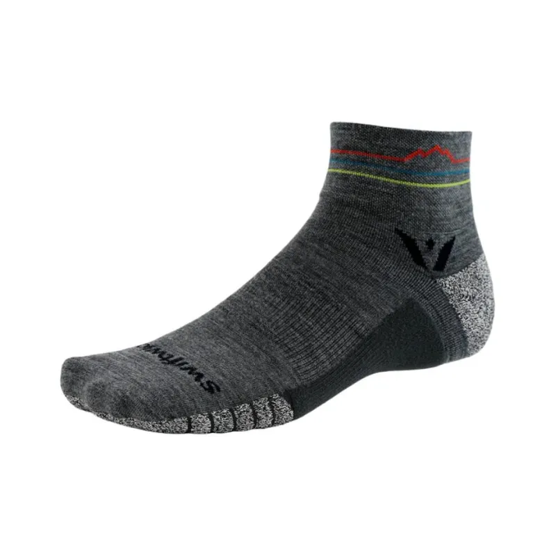 SMARTWOOL Ankle Socks Unisex 1 Pack Kier's Sunset Mountain-0