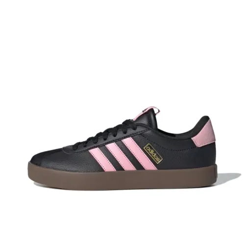 Adidas Neo Vl Court 3.0 Skateboard Shoes Unisex Low-Top Black/Pink