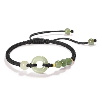 Bermuda Eyes Bracelets Green Jade Unisex