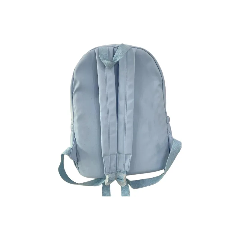 Cwatcun Nylon Fabric Backpack Regular Unisex Sky Blue-1