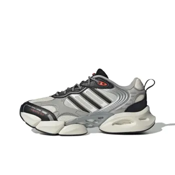 Adidas Climacool Anti Slip Wear Resistant Low Top Casual Running Shoes Men's White Black Gray