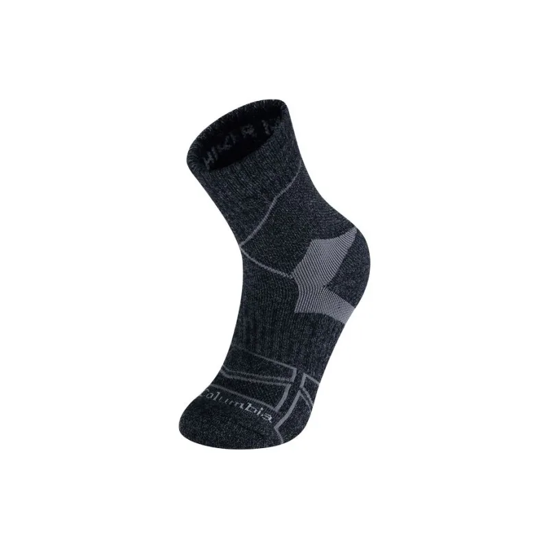 Columbia Mid-Calf Socks Unisex 1 Pack Black-0