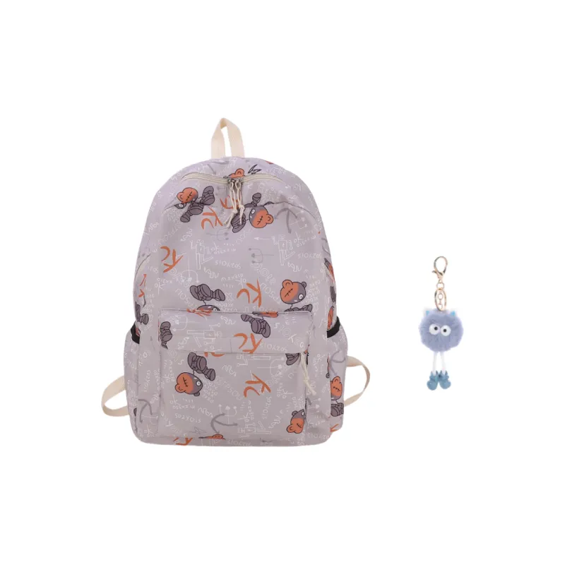 KAMLUI Nylon Backpack Laptop Bag Backpack Women's Multicolor-7