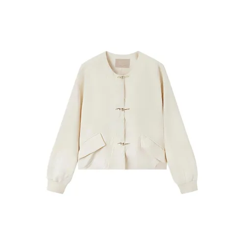 EICHITOO Jackets Women's Off White 15