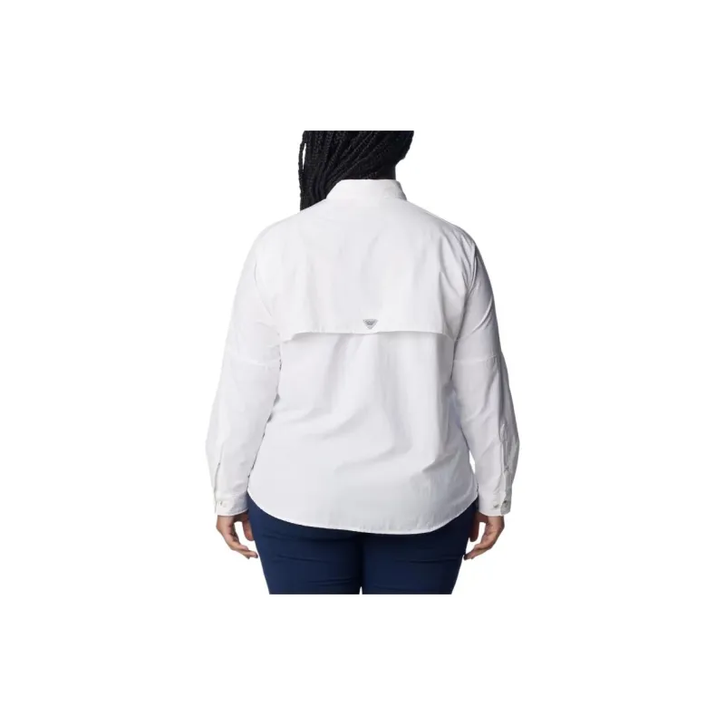 Columbia Women's’s PFG Bahama™ Long Sleeve Shirt Shirt Women's White-1