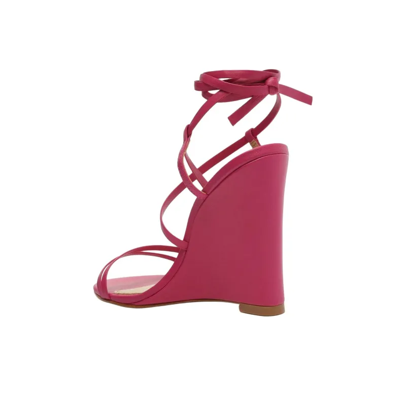 Schutz Deonne One Strap Sandals 10.5cm Women's Pink-3