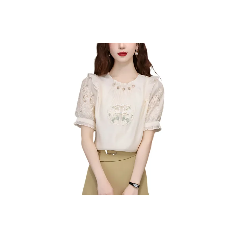 KUNZHUDAXIANG Shirts Women's-0