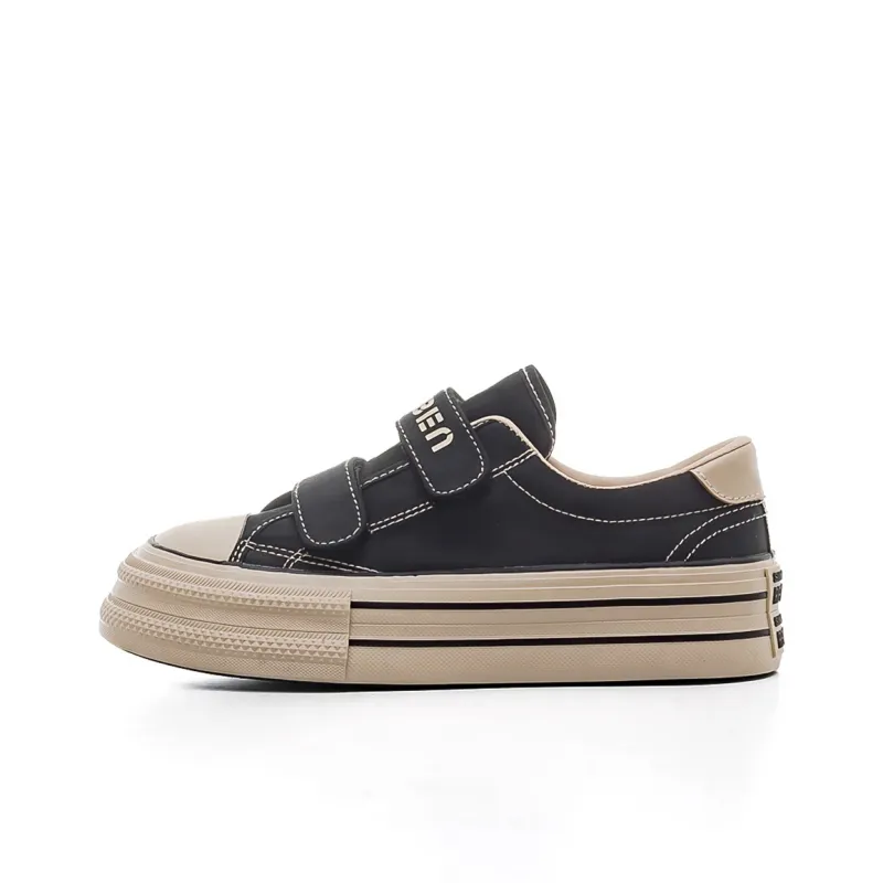 RENBEN Breathable Height Increasing Low-Top Skateboard Shoes Women's-6